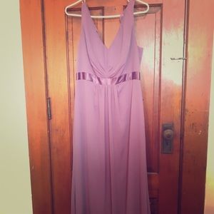 Purple Bridesmaid Dress